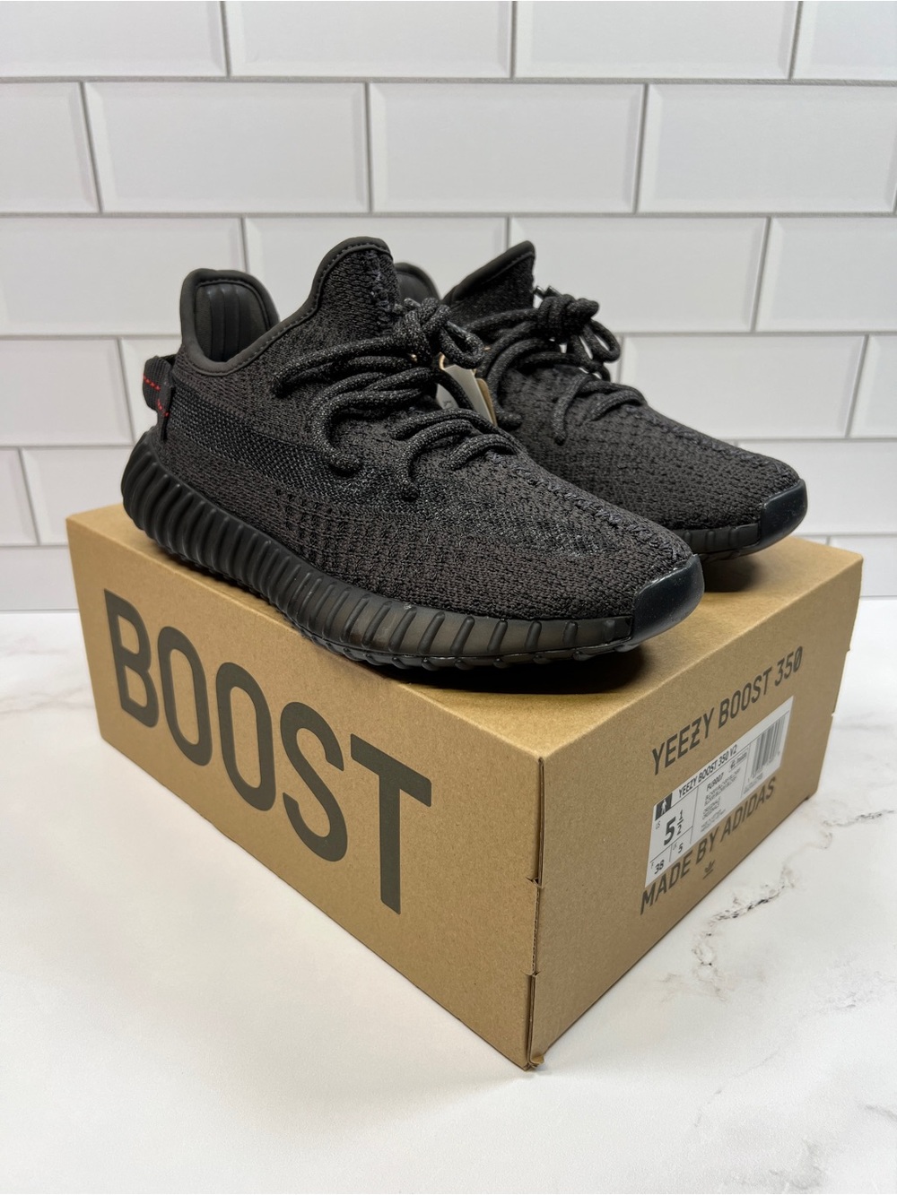 NEW Adidas Yeezy Boost 350s 350 V2 Black REFLECTIVE